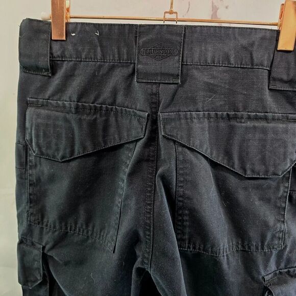 Tru Spec Pants Womens 28 X 32 Black High Rise Cargo Tactical Heavyweight - Picture 6 of 13